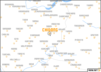 map of Chi-dong