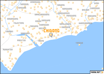 map of Chi-dong