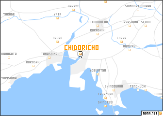 map of Chidorichō