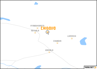 map of Chidovo