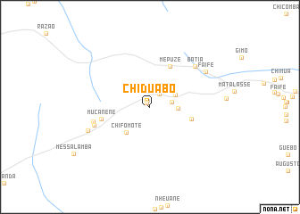 map of Chiduabo