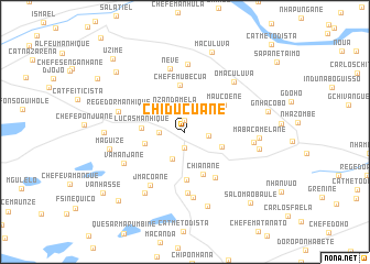 map of Chiducuane