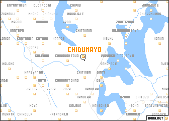 map of Chidumayo