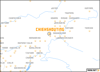 map of Chieh-shou-t\