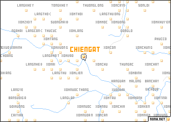 map of Chiêng Át