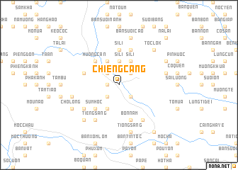 map of Chiềng Cang