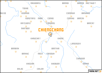 map of Chiêng Chang