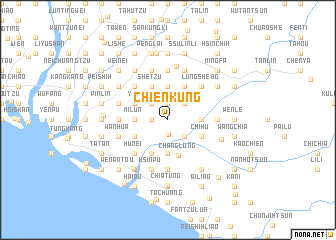 map of Chien-kung