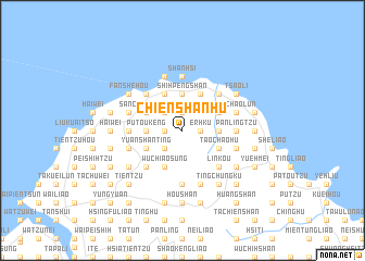 map of Chien-shan-hu