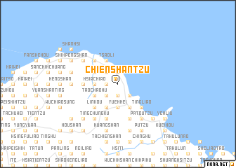 map of Chien-shan-tzu