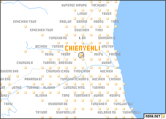 map of Chien-yeh-li