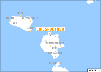 map of Chiesa Vetusa