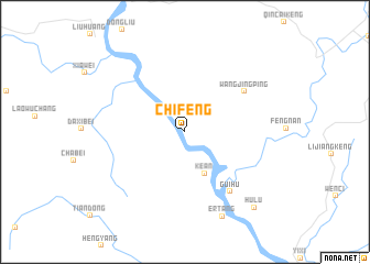 map of Chifeng