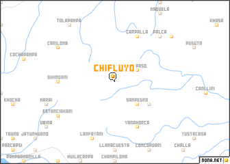 map of Chifluyo