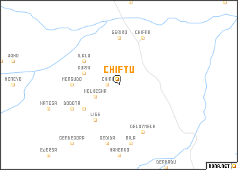 map of Chʼīftu