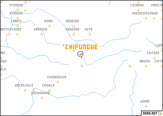 map of Chifungwe