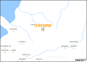 map of Chifunsa