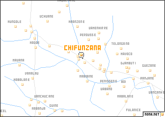 map of Chifunzana