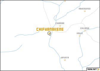 map of Chifwanakene