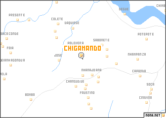 map of Chigamando