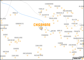 map of Chigamane