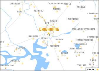 map of Chiganane