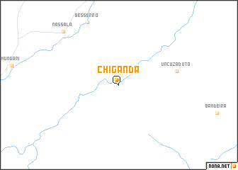 map of Chiganda