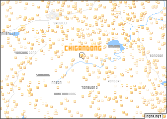map of Chigan-dong