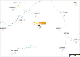 map of Chigang