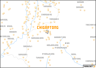 map of Chigap-tong
