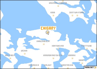 map of Chigary