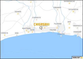 map of Chigasaki