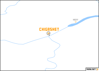 map of Chigashet