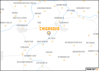 map of Chigasovo