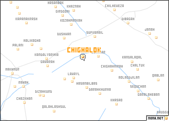 map of Chīghalōk