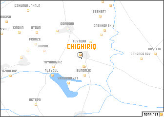 map of Chighiriq