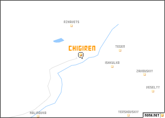 map of Chigiren\