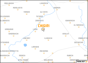 map of Chigiri