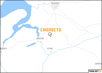 map of Chignecto