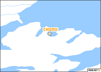 map of Chignik