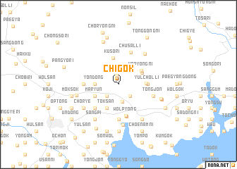 map of Chigok