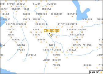 map of Chigona