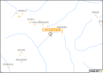map of Chigonda