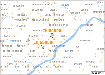 map of Chigong-ni