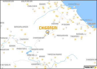 map of Chigong-ni