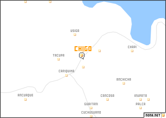 map of Chigo