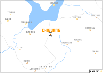 map of Chiguang