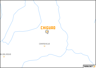 map of Chiguao