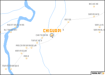 map of Chiguapi