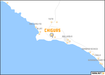 map of Chiguas